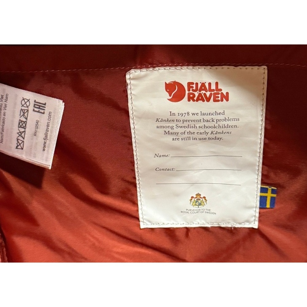 Fjallraven Kanken Classic Backpack Laptop Vinyl 15 Inch School Bag Scandi Travel - Picture 5 of 14